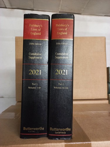 Halsburys law england fifth - law,