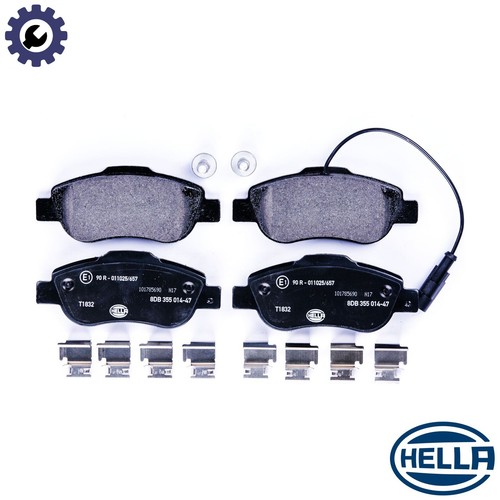 Brake pad set disc - brake, 8db