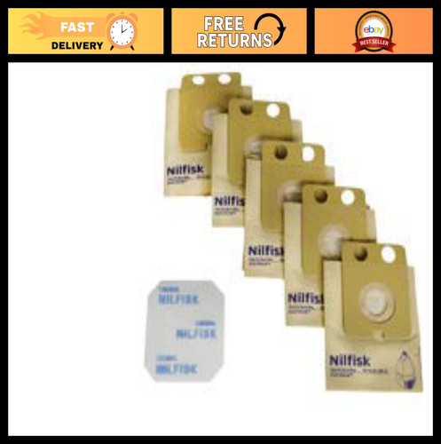 Back vacuum paper bags - paper, for