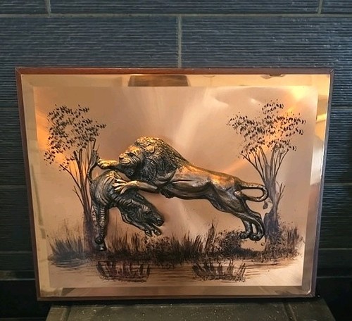 Lion zebra copper - &, 3d