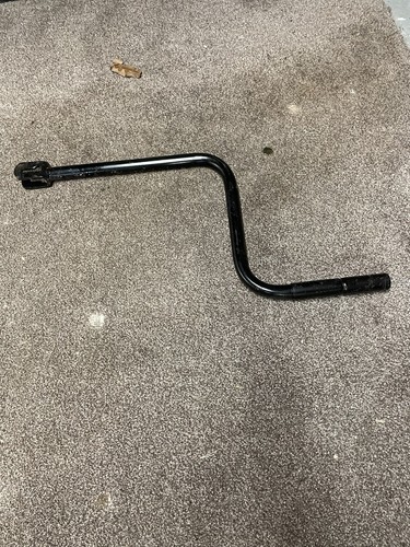 Landing leg winding handle - leg,