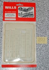 Wills kit SS45 OO/HO Rustic and Picket Fencing (white) (203)