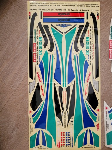 Kyosho nexus oem decal - ,