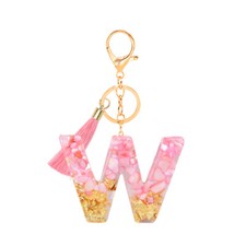 Pink Gold Resin Initial Letter