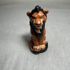 The Lion King Walt Disney Scar Plastic Vinyl Toy Sitting 3”