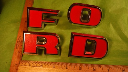 Bz17 ford tractor grill letter - tractor,