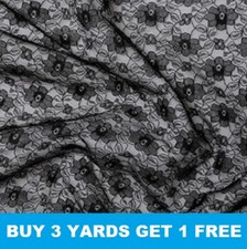 Floral Flowers Net Lace Crafts