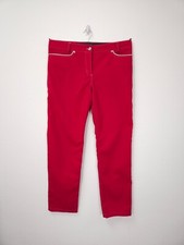 Paramo Acosta Trousers Womens Size 32 L Red Windproof Hiking Outdoor Trail