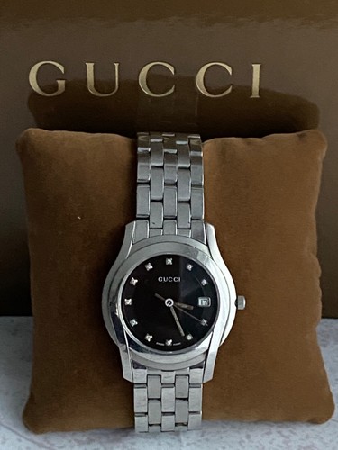 Gucci 5500xl watch - 5500xl, diamond