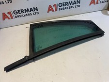 13-18 SKODA OCTAVIA MK3 ESTATE DRIVER REAR QUARTER WINDOW GLASS IN DOOR 5E VRS