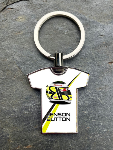 Jenson button keyring 2009 - button,
