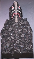 BAPE SPACE CAMO SHARK FULL ZIP