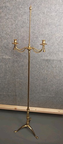 Vintage brass floor standing - brass,