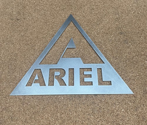 Ariel motorcycle sign - ariel,