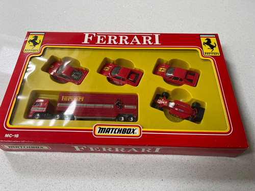 Matchbox ferrari gift set - matchbox,