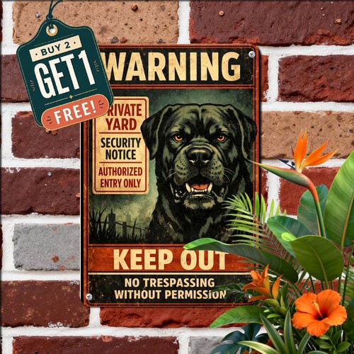 Cane corso mastiff guard dog - corso,