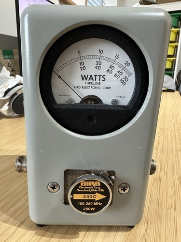Bird thruline watt meter - meter, model