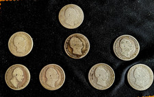 William IV Shillings (1834 x 4, 1836 x 3, 1837 x 1)