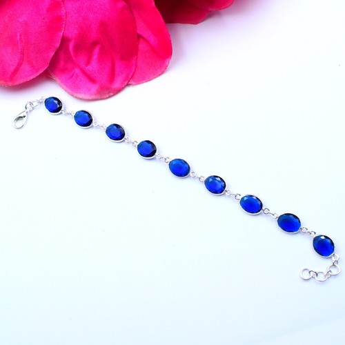 Blue tanzanite gemstone - blue,