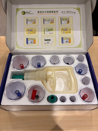 Vacuum cupping set