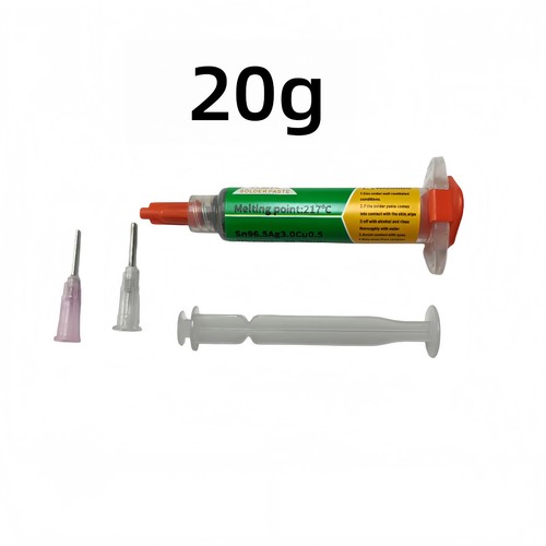 Silver solder paste needle - solder,