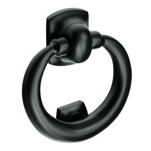 Ring door knocker - smooth,