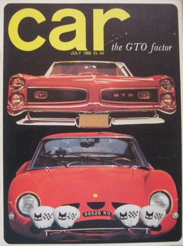 Car july 1966 - 1966, featuring