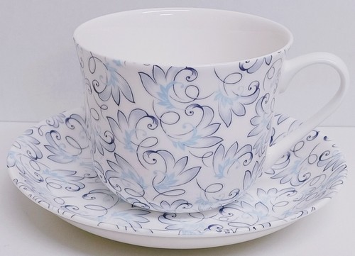 Royale cup saucer - saucer, bone