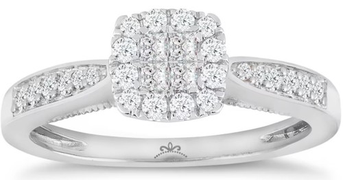 Princessa 9ct white - 9ct,