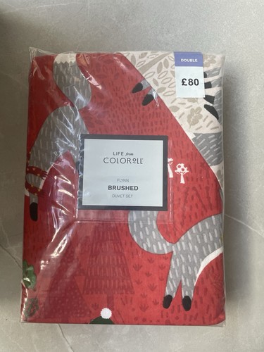 Coloroll flynn brushed duvet - coloroll,