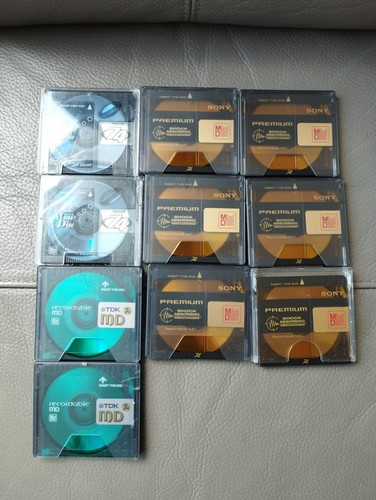 Retro mini discs - retro, used