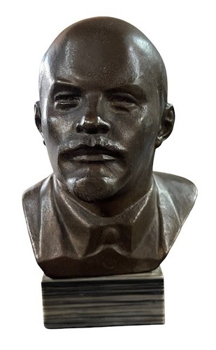 Vintage signed soviet lenin - soviet,