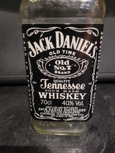 Empty 70cl jack daniels - empty,