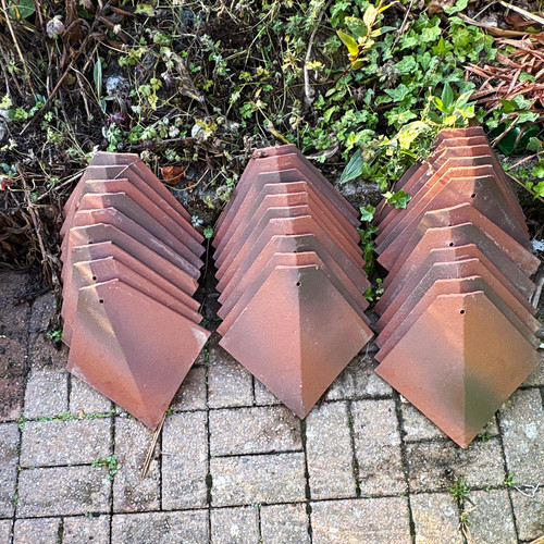 31x arris clay hip tiles - arris,