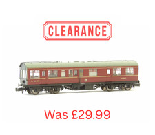 Graham Farish N Gauge 374-875Z Inspection saloon - LMS lined crimson lake