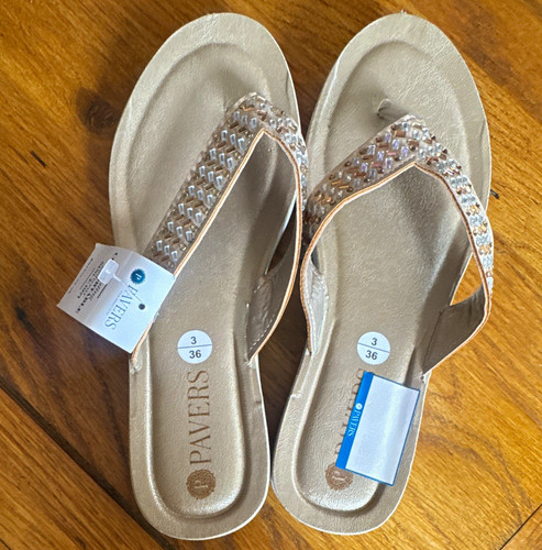 Pavers women gold beaded - gold,