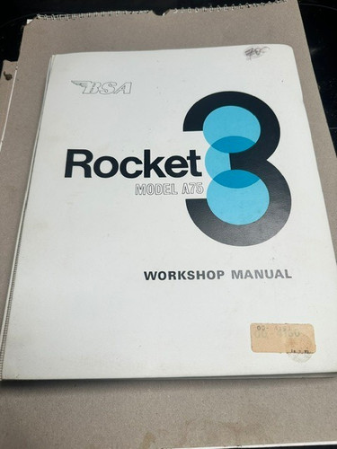 Original bsa rocket - rocket, model