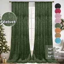 Luxury Velvet Curtains PAIR