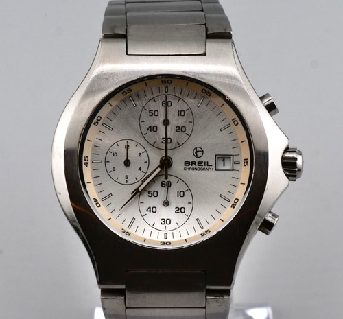Breil chronograph steel silver - steel,