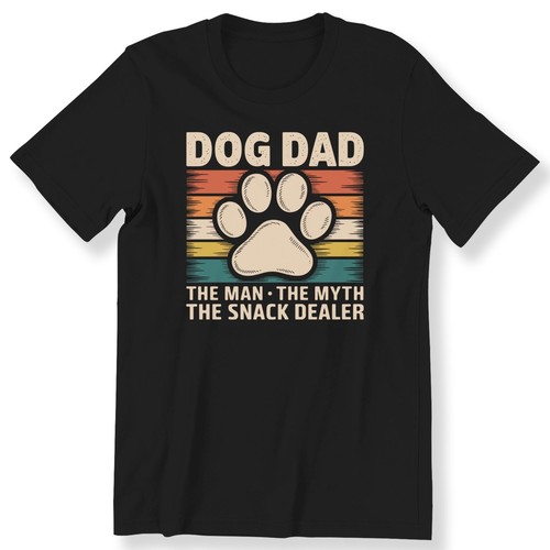 Dog dad the man - dog,