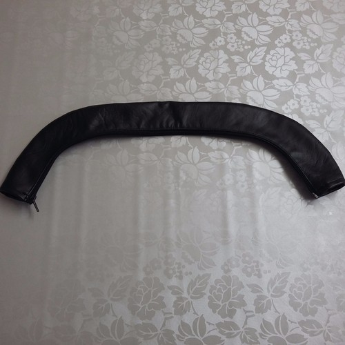 Zip faux leather handle bar - zip,