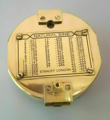 Brass stanley london compass - stanley,