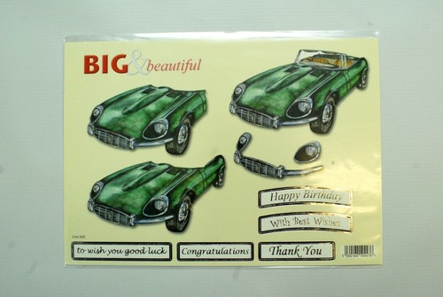 Mens cardmaking big - mens, 3d