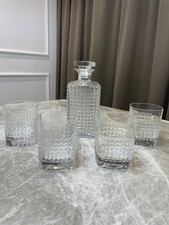 whiskey glasses set x4