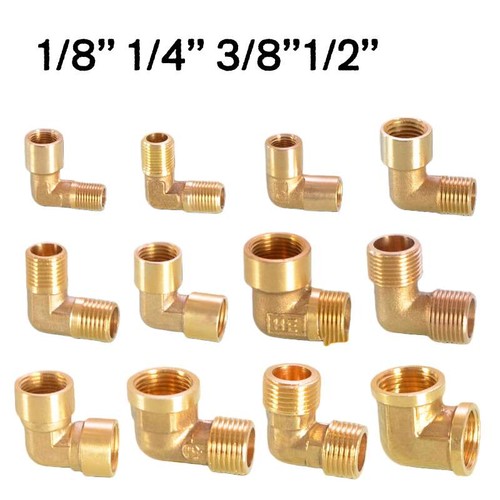 Brass 90 elbow - 90°,