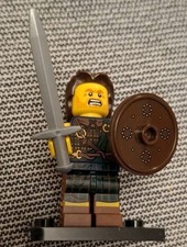 Genuine Lego Highland Battler Minifigure (CMF - Used - Series 6 - COL082)