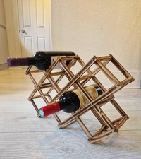 Wooden Wine Rack Free-Standing