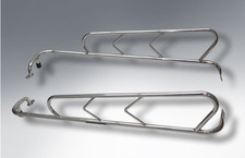 LAMBRETTA LI TV Series 1 & 2 STAINLESS STEEL FISH TAIL FLORIDA CRASHBARS BARS