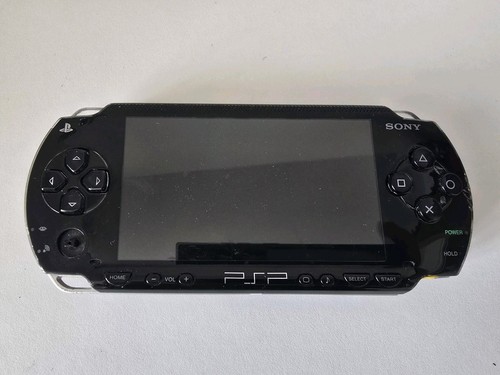 Sony psp 1003 black console - psp,