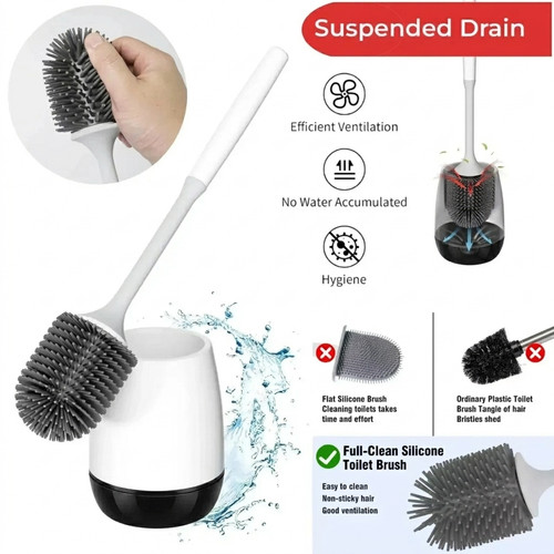 New toilet brush holder - brush,